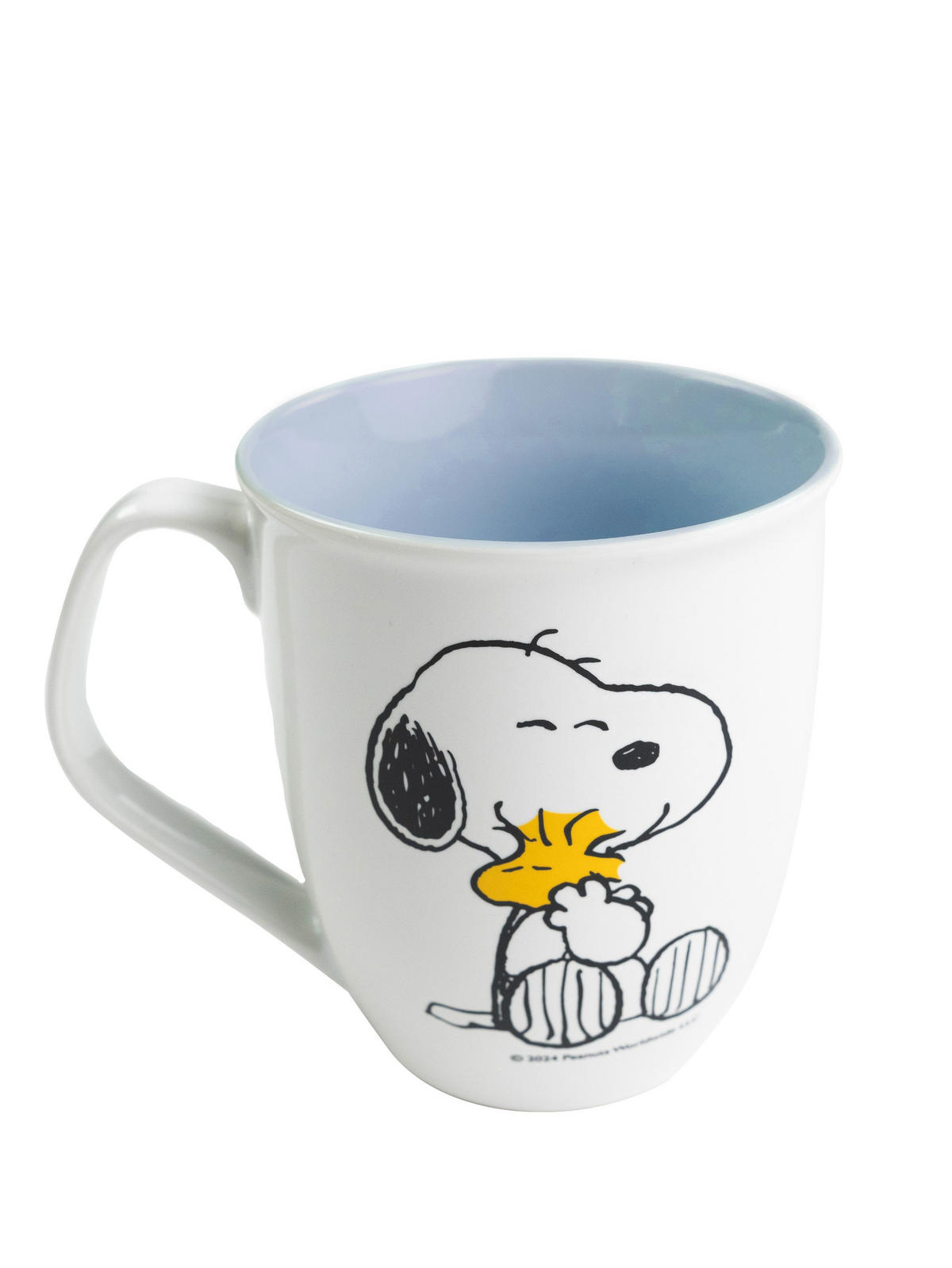 KAFFEEBECHER The Peanuts Snoopy Blau/Weiß 280 ml - Multicolor, Keramik (0.28L) - United Labels