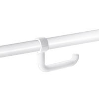 WC-PAPIERHALTER für Stützgriff Ø32-34 mm Nylon weiß - Weiß, Metall (10.5/5/17.5cm) - Delabie