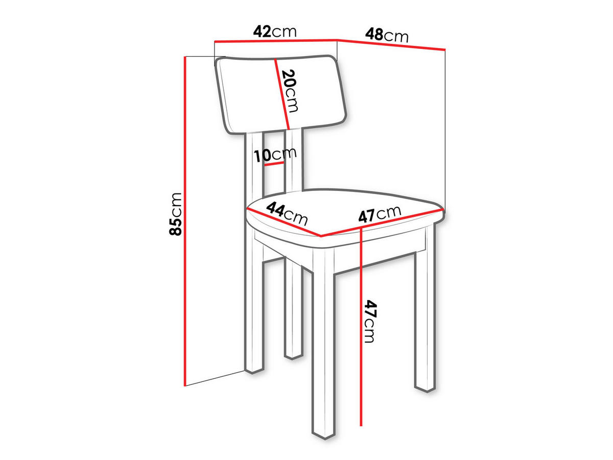 ESSZIMMERSTUHL Divo II - Schwarz/Grün, Holz/Textil (47/85/48cm) - MIRJAN24