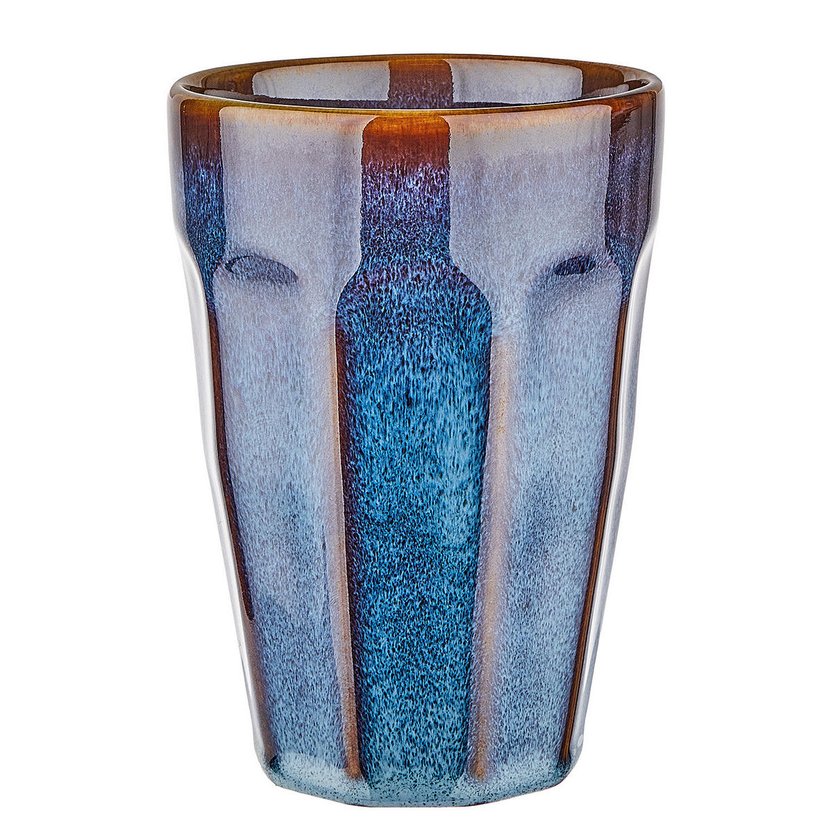 TASSE Bergamo - Blau, Keramik (0.33L) - BUTLERS