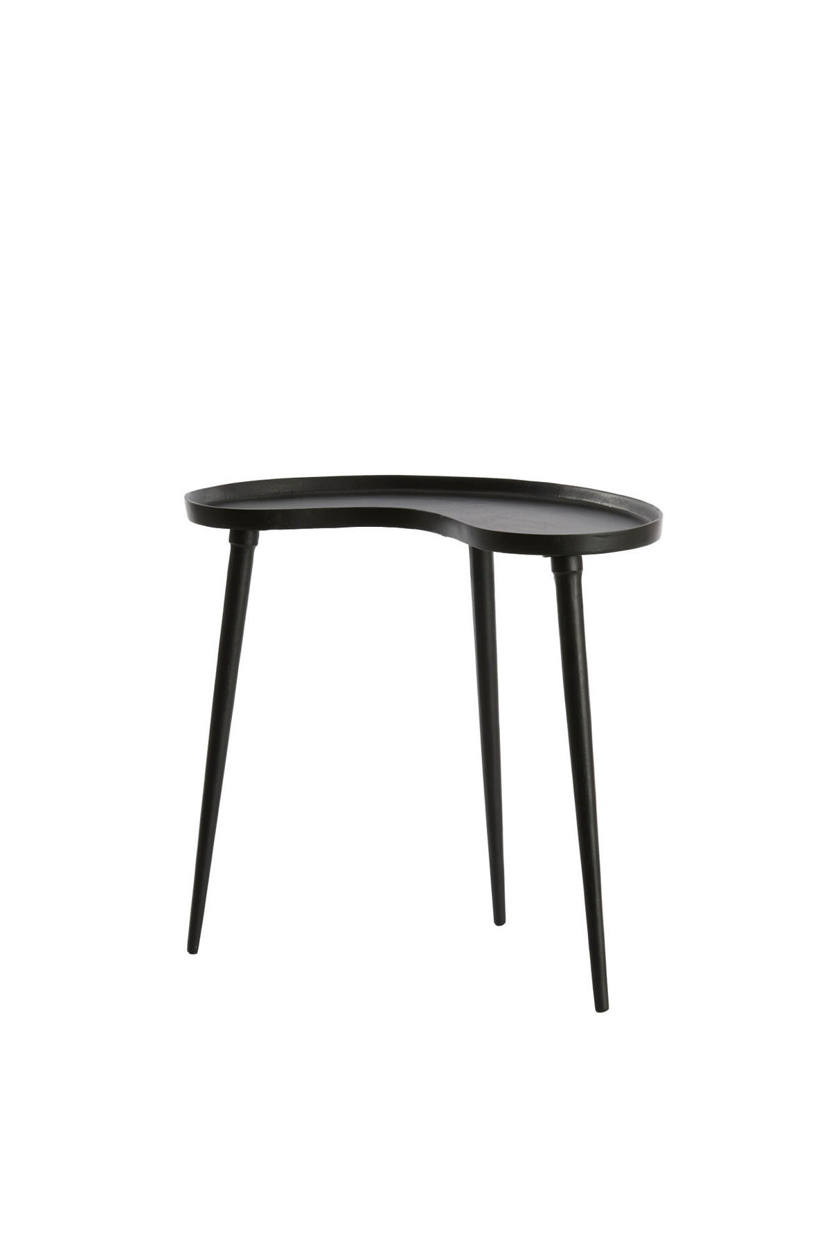 BEISTELLTISCH Lienz Schwarz 53/30/48 cm - Schwarz, Metall (53/30/48cm) - Light & Living
