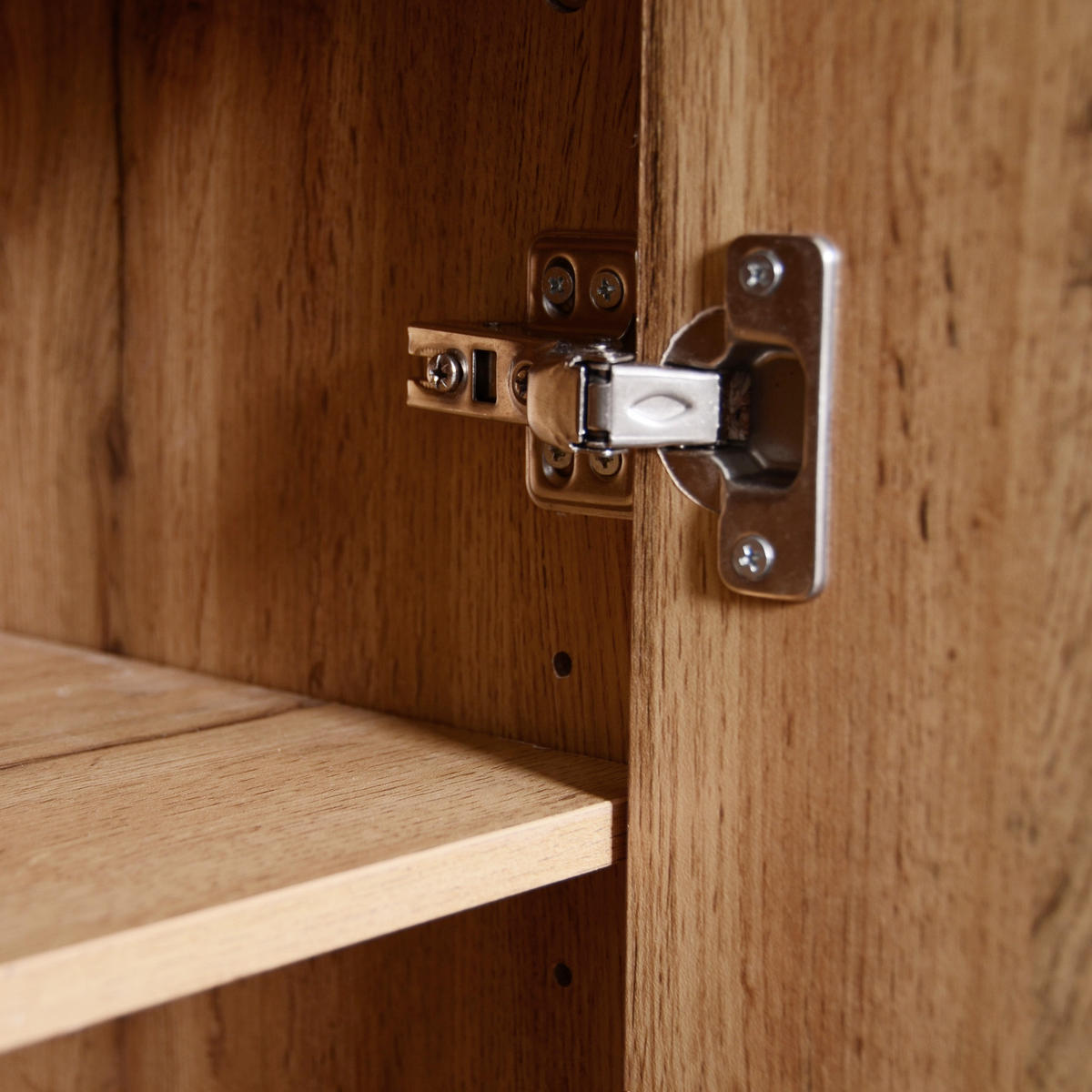 SCHUHSCHRANK aus MDF & Spanplatte 104x38.5x190cm in Schwarz mit Spiegel - Schwarz, Holzwerkstoff (104/190/38.5cm) - Modfu