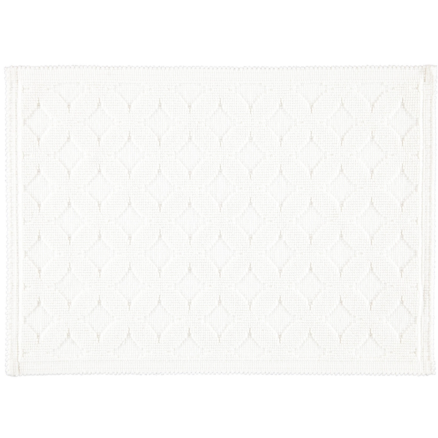 BADEMATTEN SEASIDE WEISS - 01 - Weiß, Textil (50/70cm) - Rhomtuft