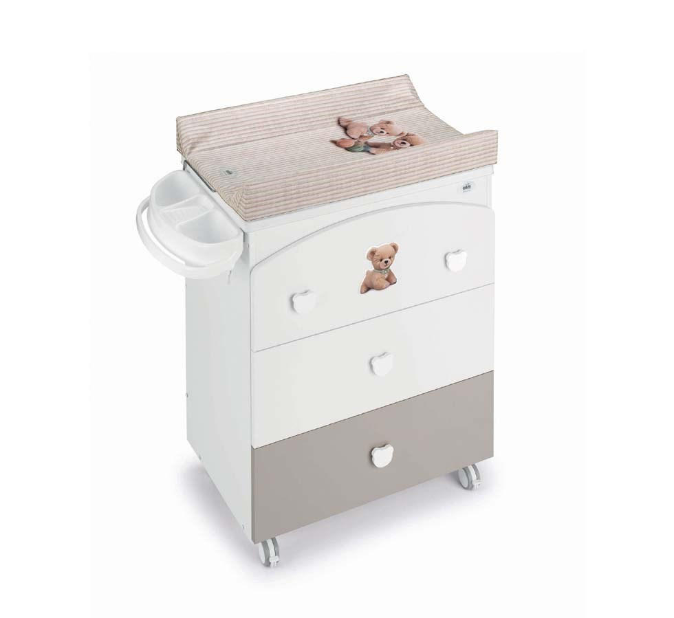 WICKEL-BADEKOMBI Badekombination Arco - Braun, Holz/Kunststoff (48/89/76cm) - Cam il Mondo del Bambino S.p.A.