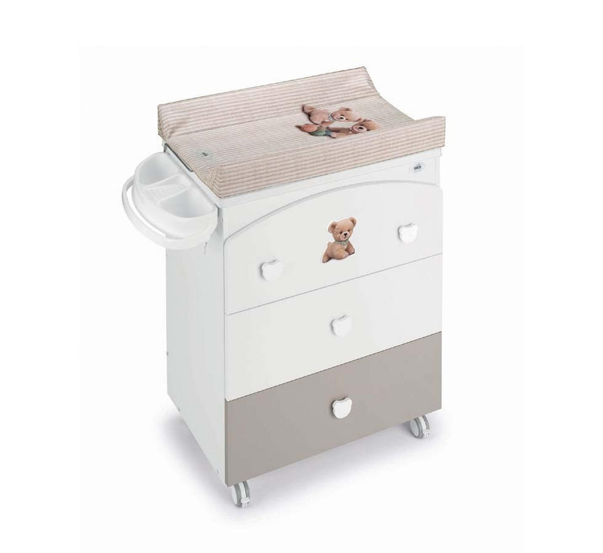 WICKEL-BADEKOMBI Badekombination Arco - Braun, Holz/Kunststoff (48/89/76cm) - Cam il Mondo del Bambino S.p.A.