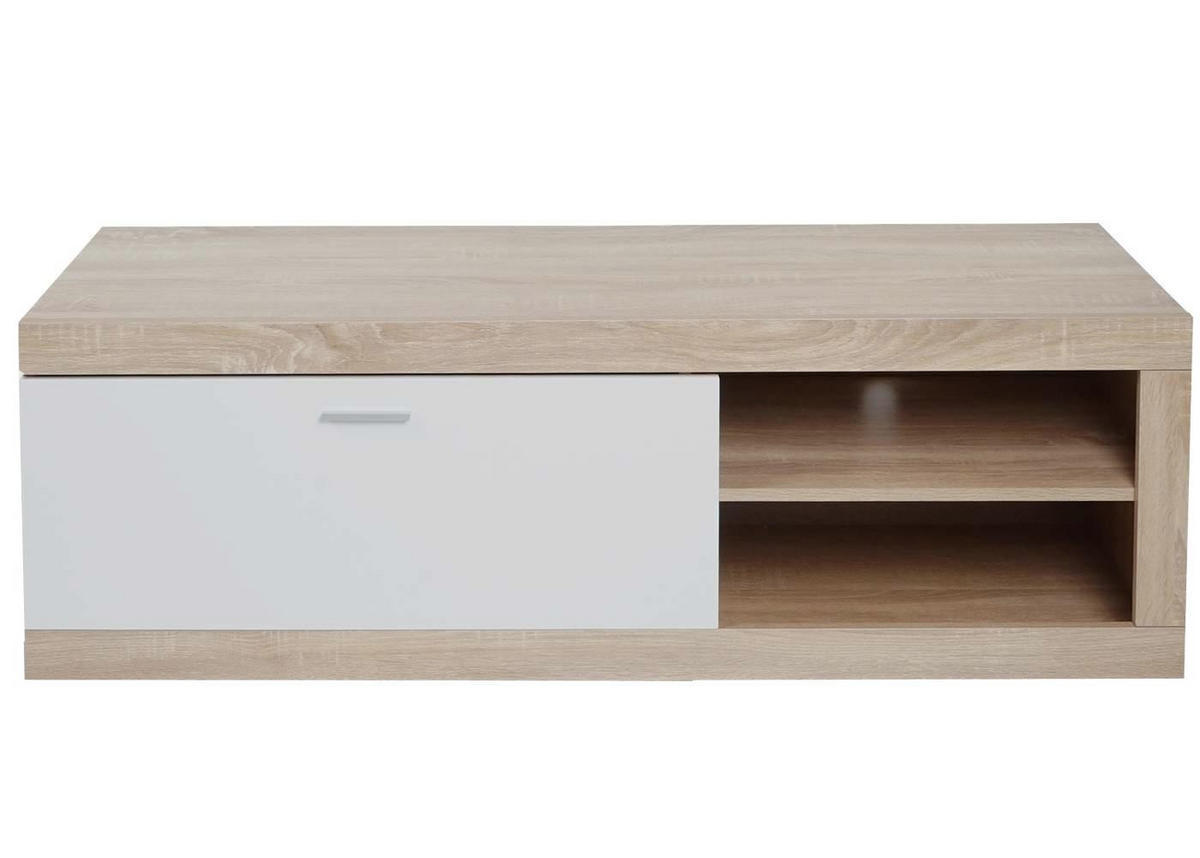 TV-RACK Eiche Dekor - Eichefarben, Holz (140/43/41cm) - MCW