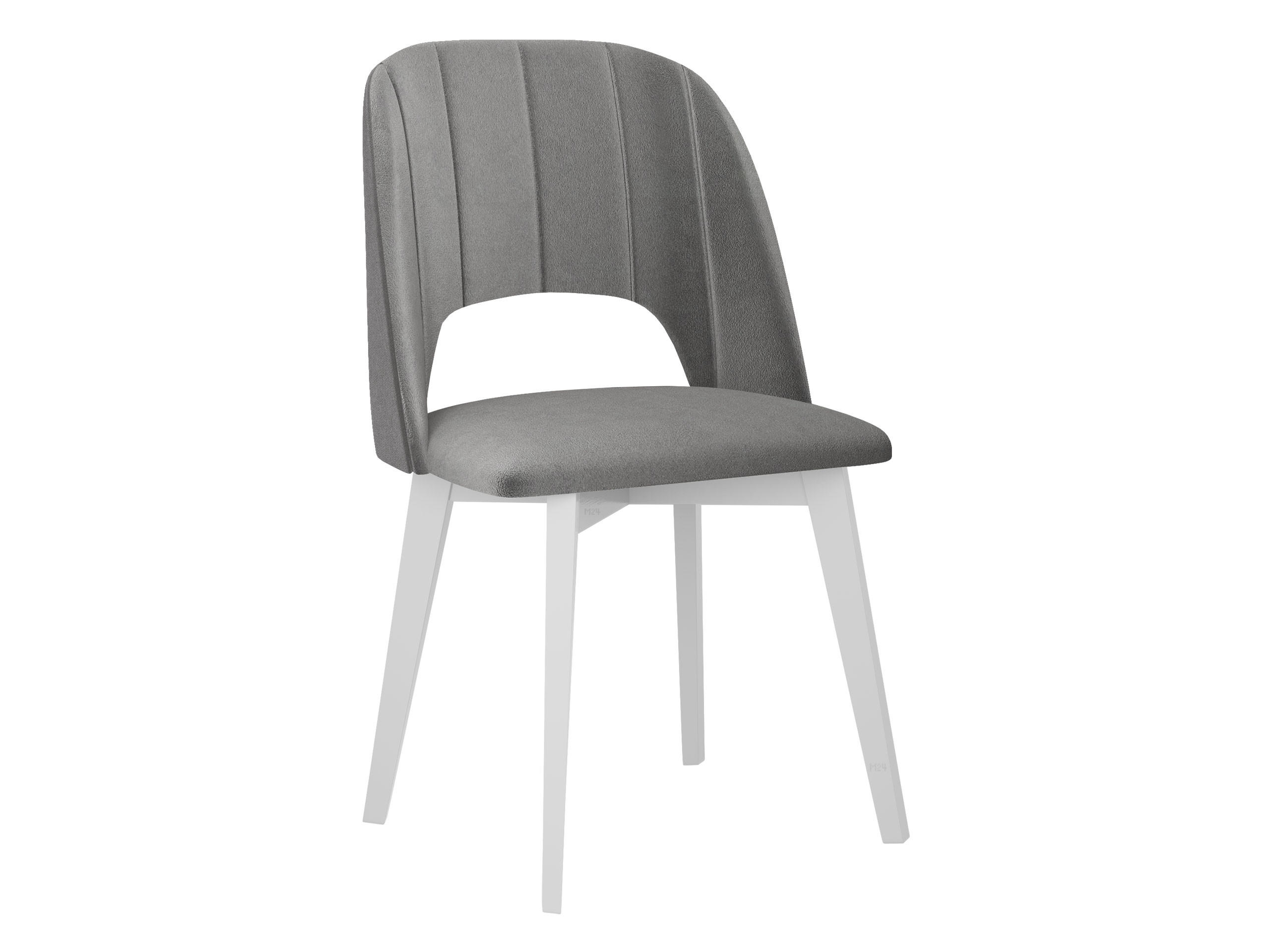 ESSZIMMERSTUHL Monti IV Pik Gerade - Hellgrau/Weiß, Holz/Textil (48/83/54cm) - MIRJAN24