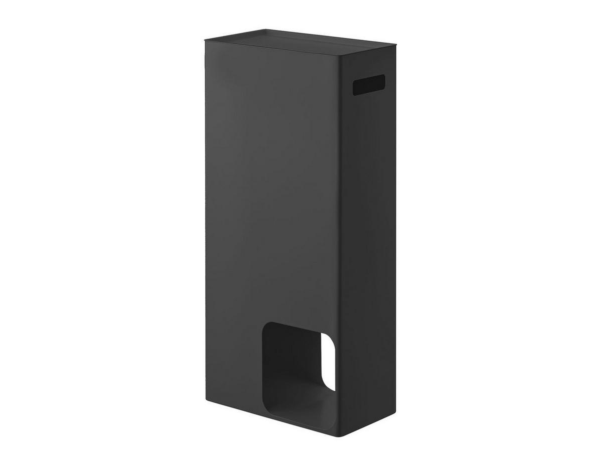 TOILETTENPAPIER-AUFBEWAHRUNG Tower schwarz Metall 12/23/48 cm - Schwarz, Metall (12/48/23cm) - Yamazaki