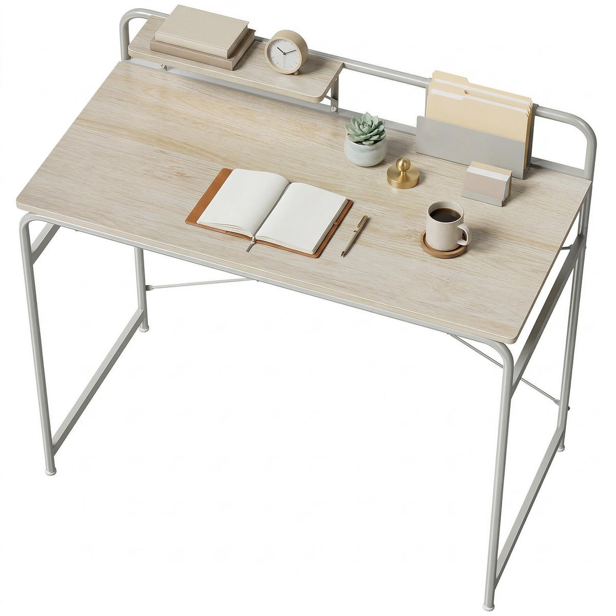 BÜROTISCH Eiche 1 Stück - Eichefarben, Holzwerkstoff (48/98/88.5cm) - GiPP