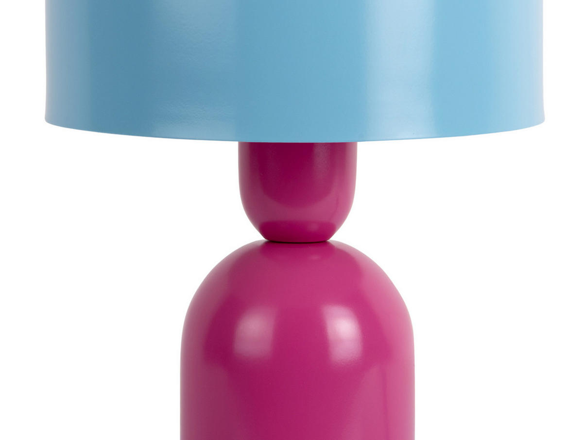 TISCHLAMPE Double Funky 19/19/24 cm - Pink, Metall (19/19/24cm) - Leitmotiv