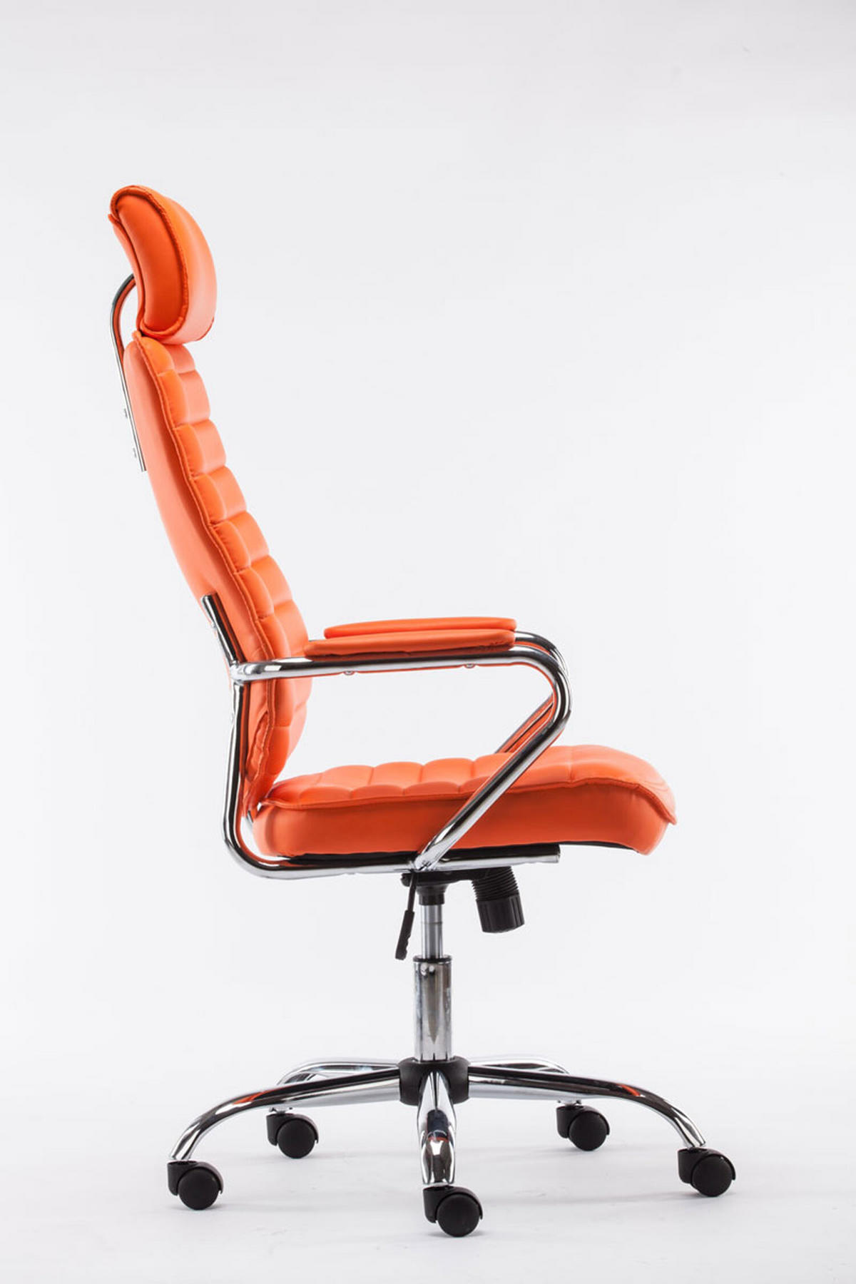 BÜROSTUHL Rako, Orange - Orange, Textil/Metall (60/128/67cm) - TPFLiving