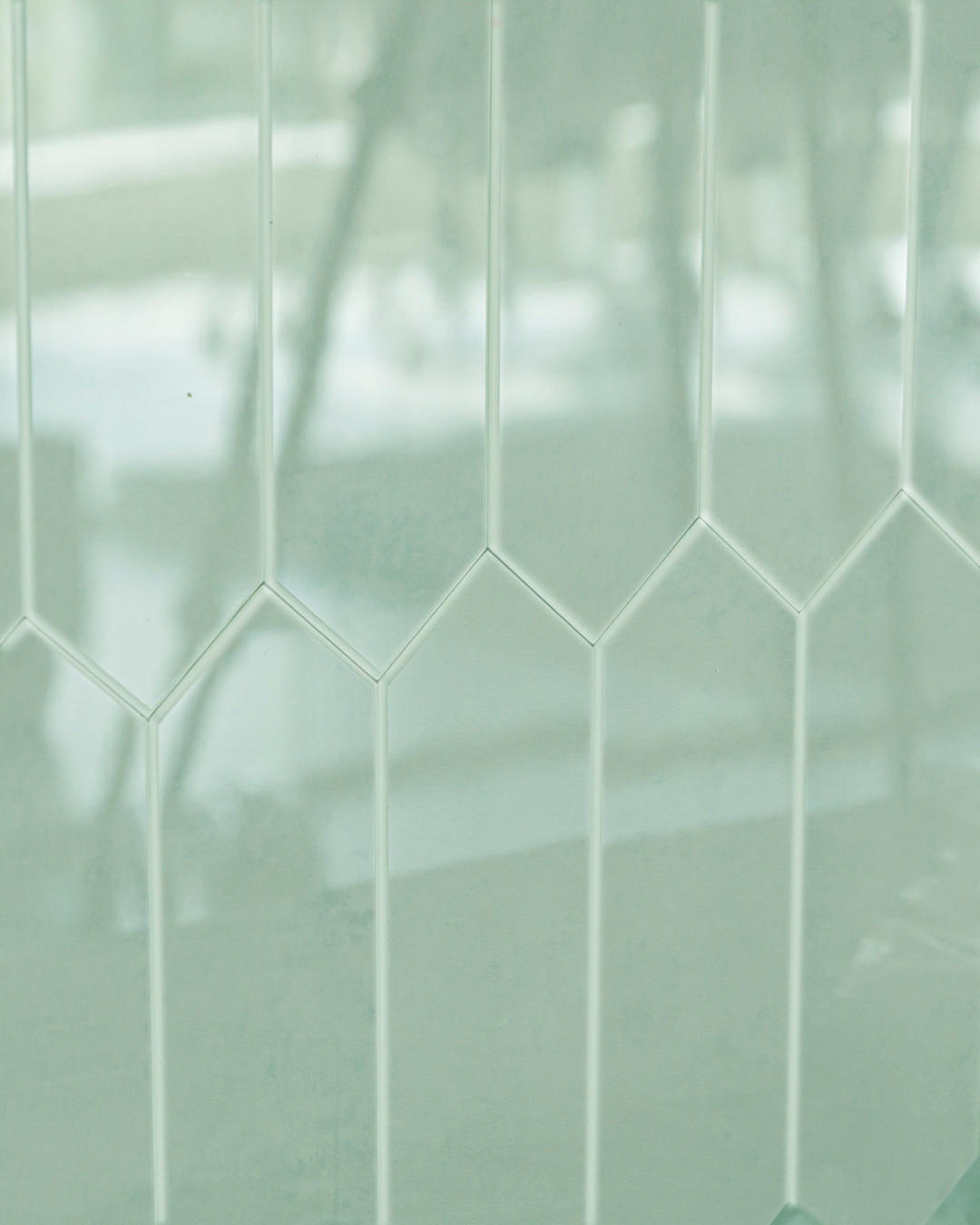 FLIESENAUFKLEBER 1 Stück 30,5 x 30,5 cm Selbstklebende Fliesen - Fico Fumo - Grau/Grün, Kunststoff (30.5/0.3/30.5cm) - Mazovia