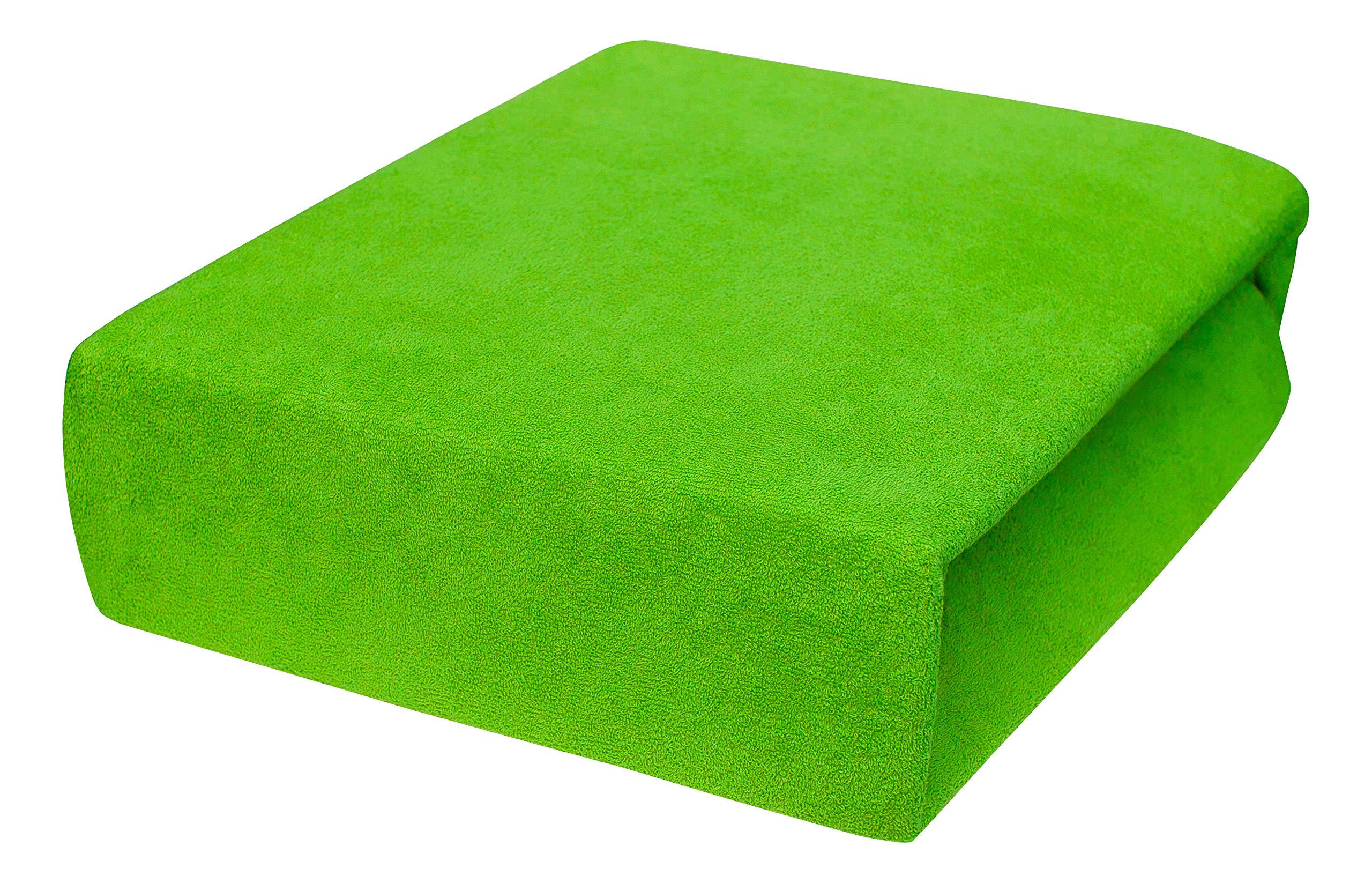 Best For Home Spannbettlaken Limette 70x140 cm