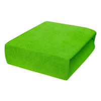 SPANNBETTLAKEN 70/160 cm, Frottee Elastisch 100 % Baumwolle Grüner Apfel - Limette, Textil (70/160cm) - Best For Home