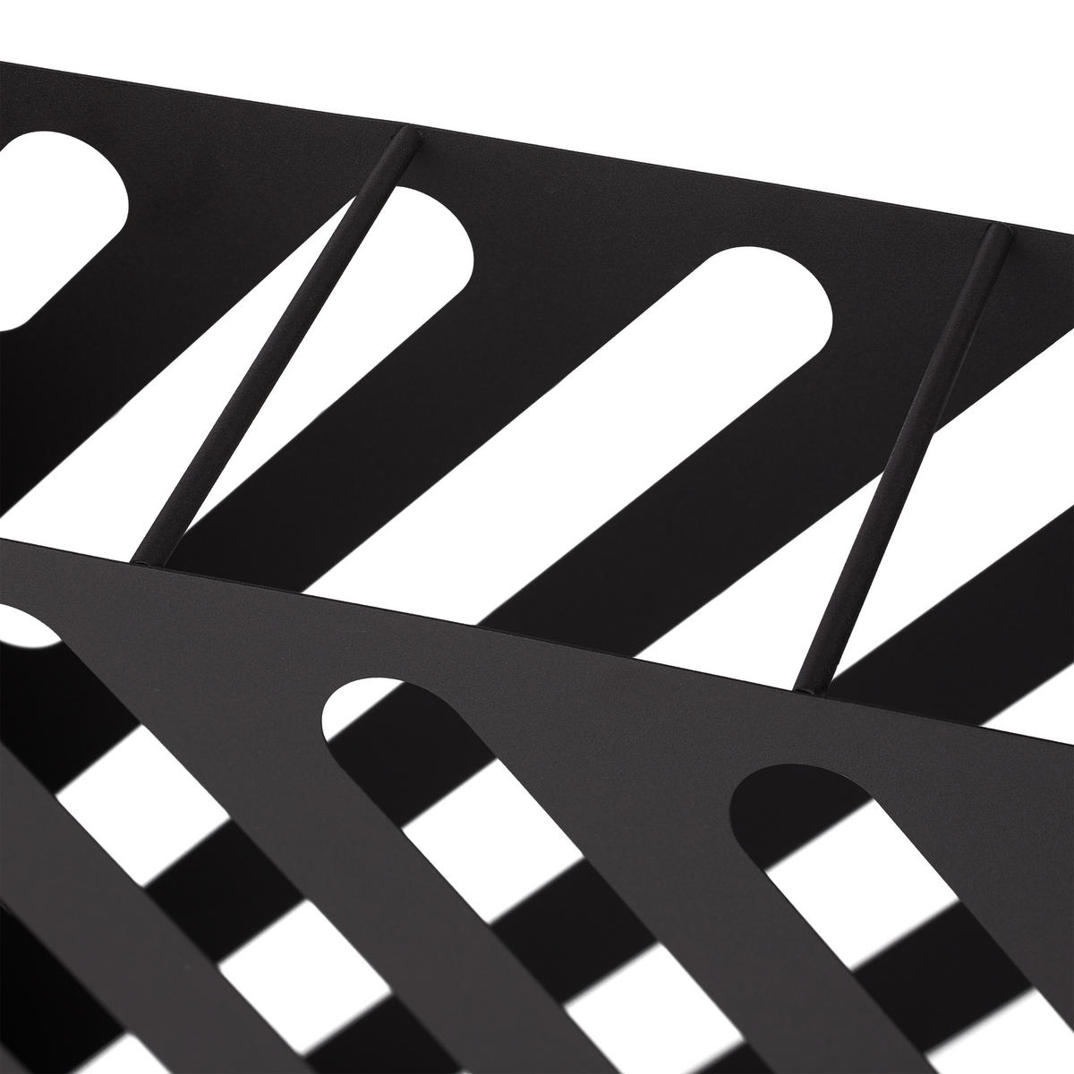 REGENSCHIRMSTÄNDER - Schwarz, Metall (40/48/15cm) - Relaxdays