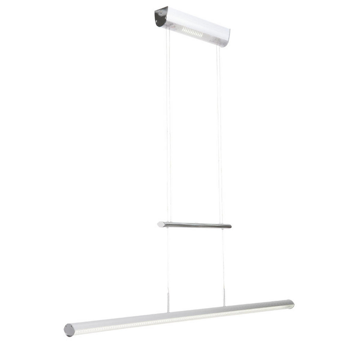 LED HÄNGELEUCHTE LINE Silber - Silberfarben, Metall (101/5/160cm) - Esto