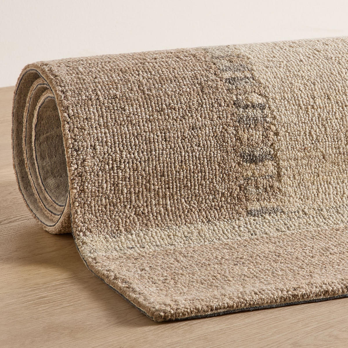 TUFTTEPPICH Natur Loop 140x200 cm - Beige, Textil (140/200cm) - Natur Pur