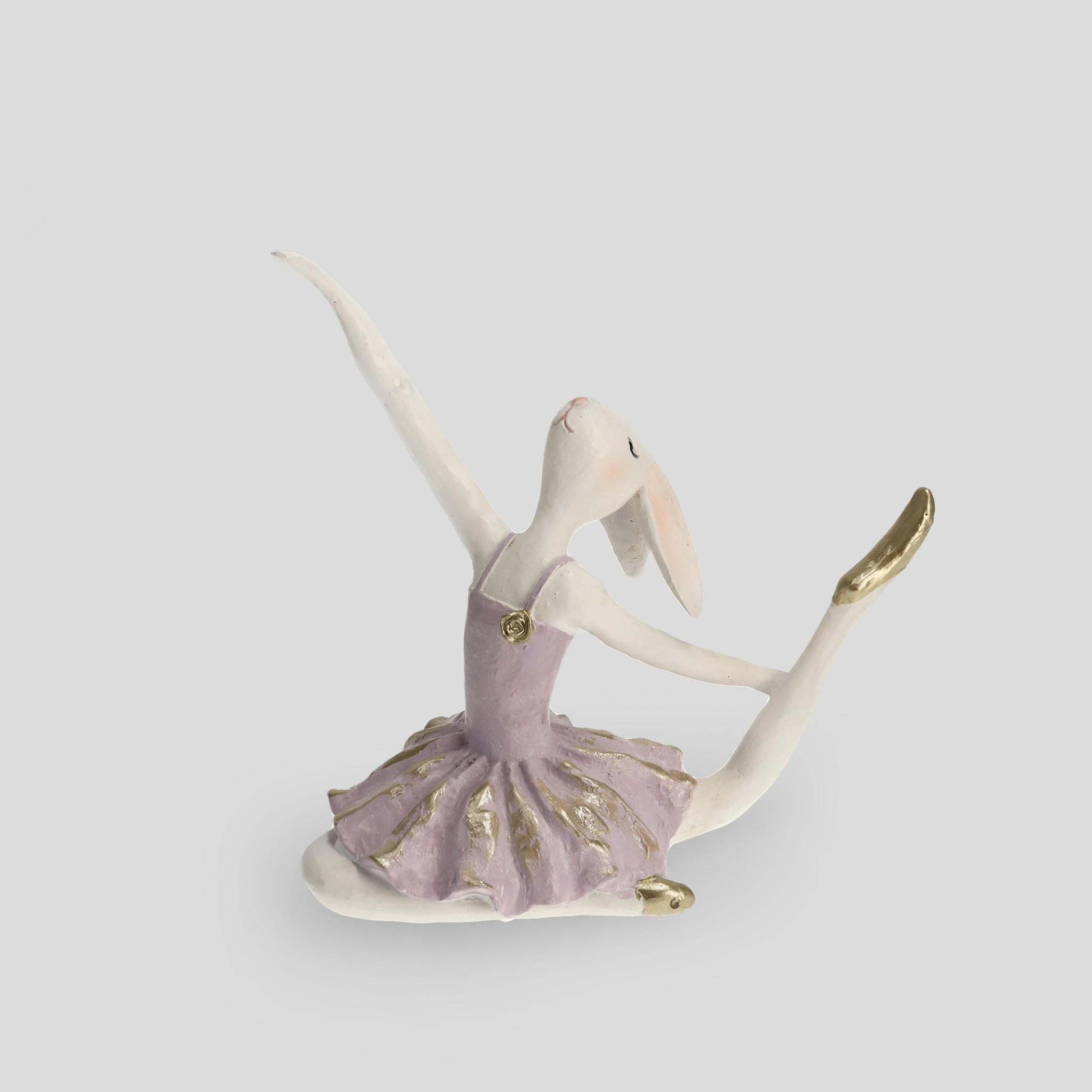 DEKOFIGUR Primabunnita - Violett, Kunststoff (12/23/23.5cm) - home&you