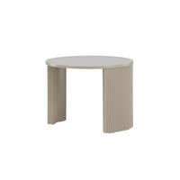 COUCHTISCH, Bristol, Beige, MDF, 60 x 60 x 45 cm - Beige, Holzwerkstoff (60/60/45cm) - ebuy24