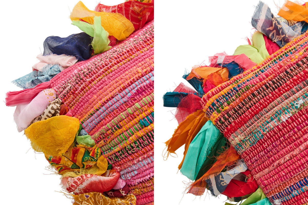 KISSEN FRANSE GESTREIFT Multi - Multicolor, Textil (45/45cm) - J-Line