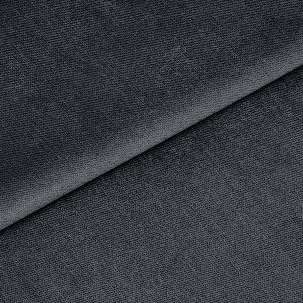 ECKSOFA Universelle L Form Elif Dunkelgrau 220/140/85 cm stilvolle mit Schlaffunktion - Dunkelgrau/Silberfarben, Kunststoff/Textil (220/140cm) - AX Living