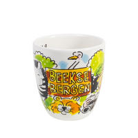 MINI-BECHER Wild im Herzen in Bunt - 200 ml - Multicolor, Keramik (0.2L) - Blond Amsterdam