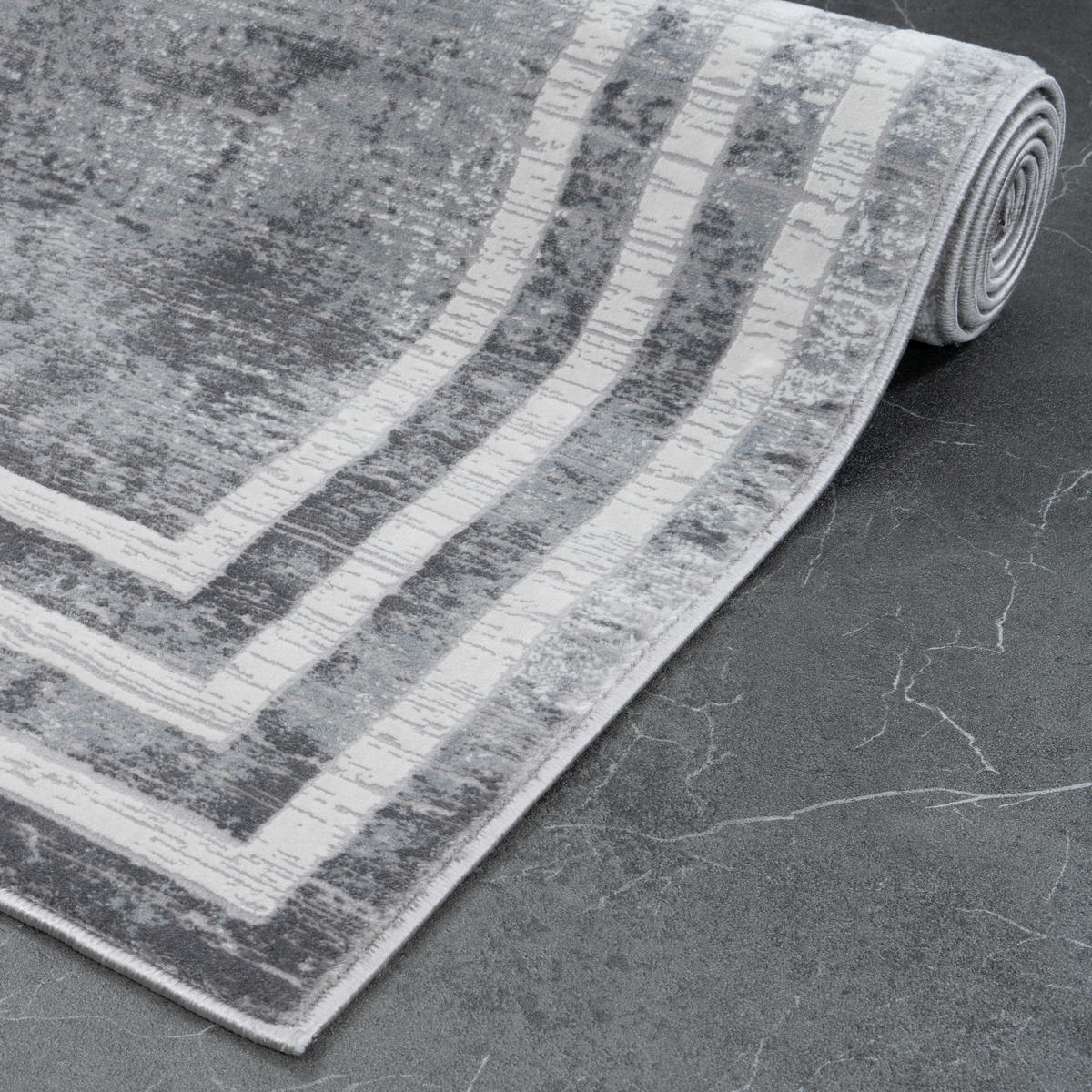 VINTAGE-TEPPICH ALEGRA 160/230 cm Grau - Grau, Naturmaterialien/Textil (160/230cm) - Consilio Concept