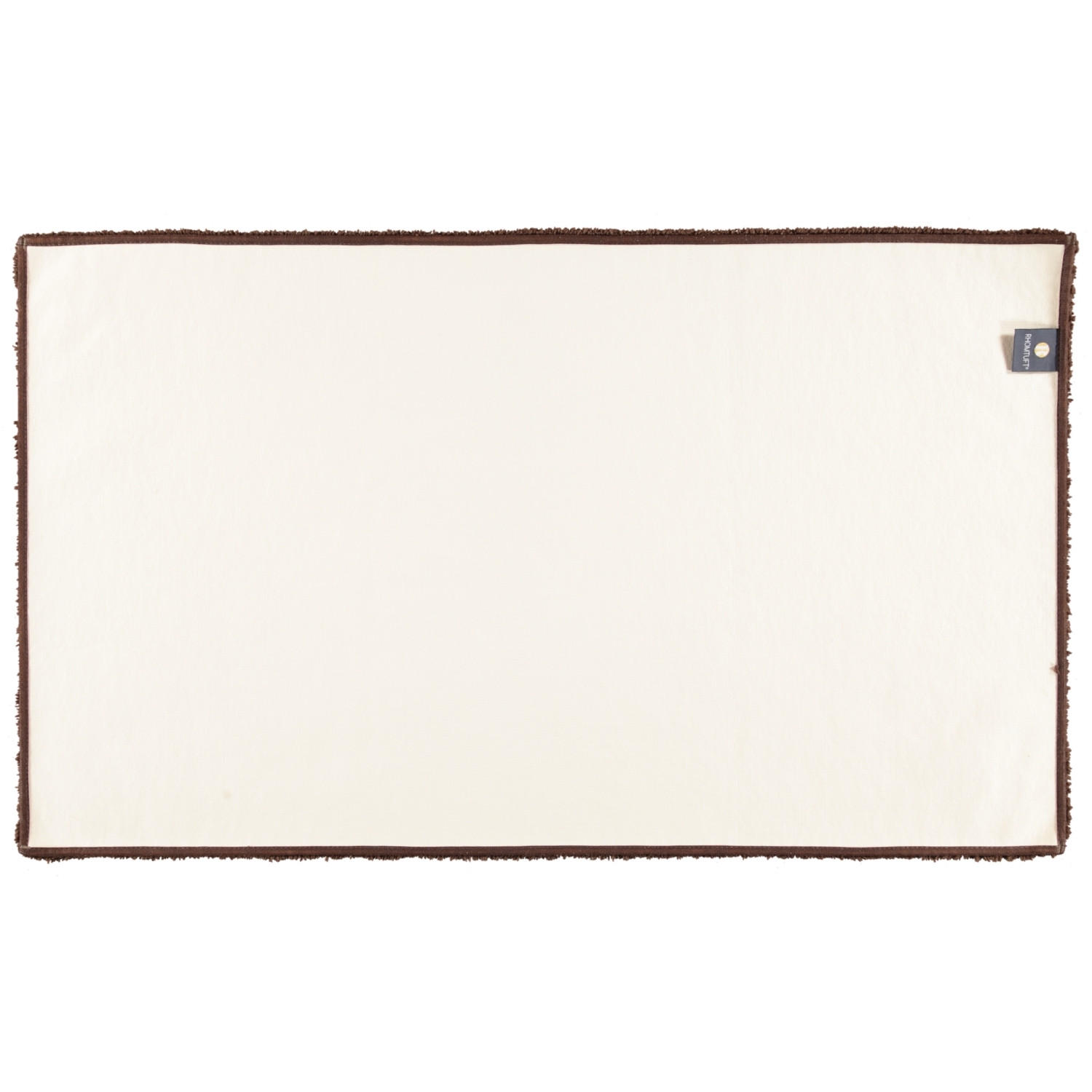 BADTEPPICHE SQUARE MOCCA - 406 - Braun, Textil (70/120cm) - Rhomtuft