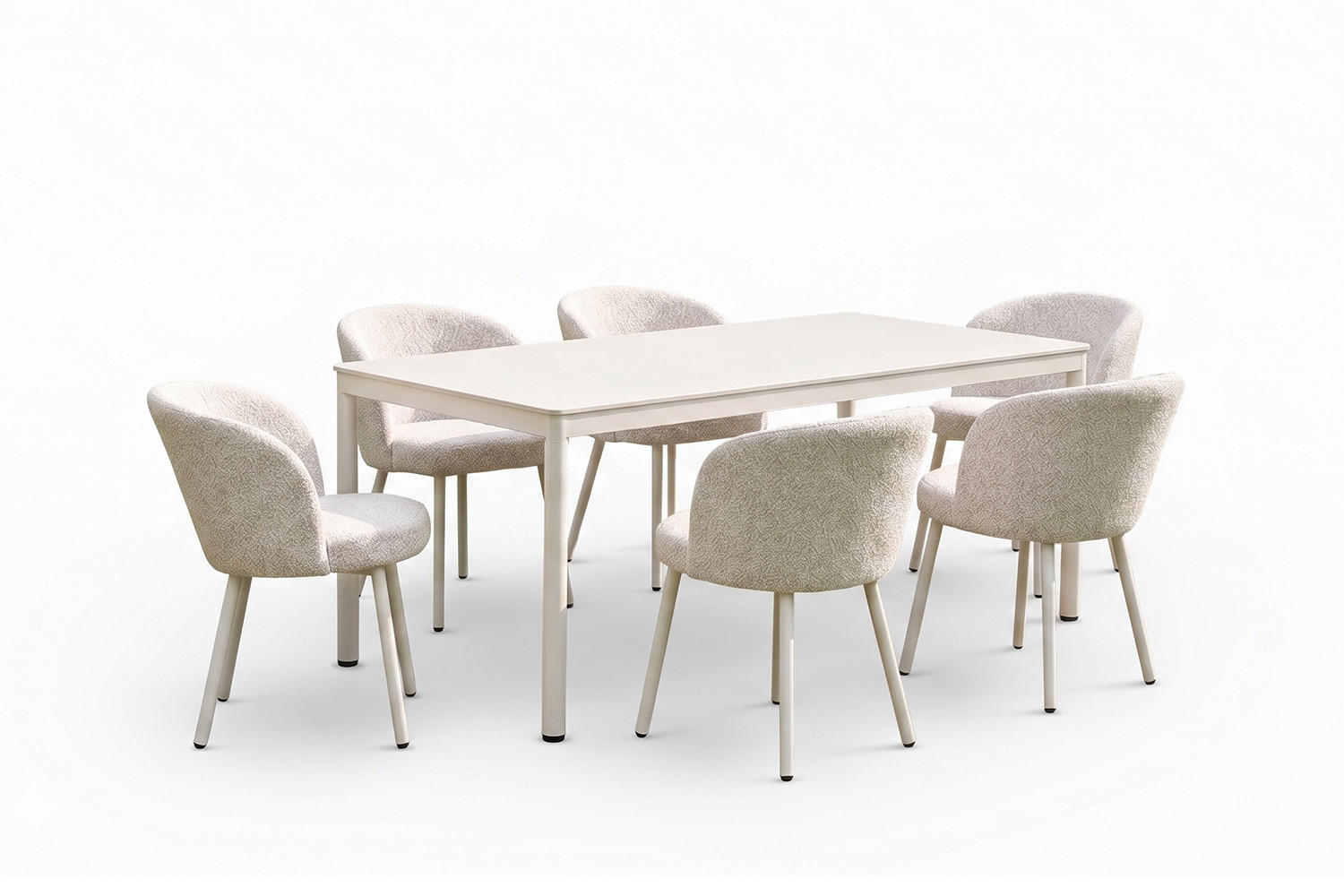 Kawola Garten-Essgruppe Creme