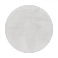 HOCHFLORTEPPICHE Weiß Ø 80 cm - Weiß, Kunststoff (80/80cm) - TT Home