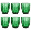 TRINKGLAS (6er Set) Victorian - Dunkelgrün, Glas (0.25L) - BUTLERS
