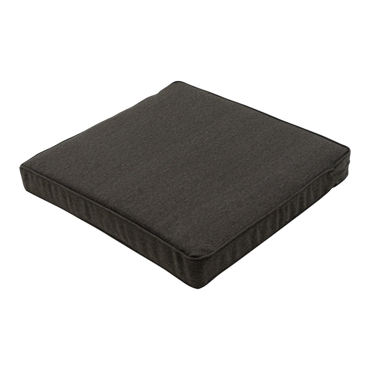 SITZKISSEN Canvas 60/60 cm 2er-Set - Grau, Textil (60/8/60cm) - Madison