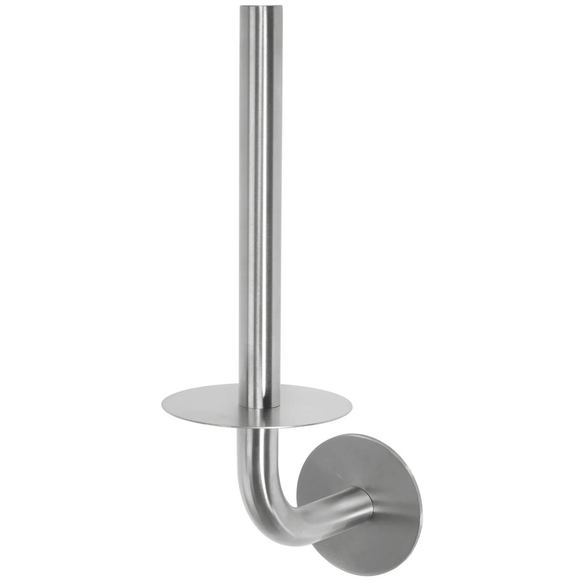HALTER Für Toilettenpapier Rea Nickel Brush Inox 322220 Duo - Chromfarben, Metall (23/7/11cm) - REA