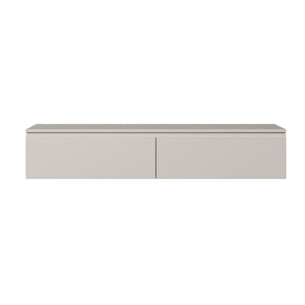 TV-LOWBOARD Bemmi Greige 150 cm - Kaschmir, Holzwerkstoff (150/28.4/31.8cm) - Selsey