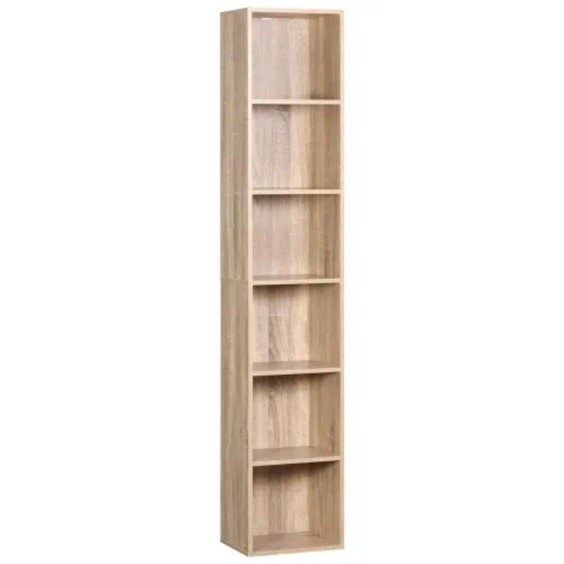 Pangivo Bücherregal Eiche 30x158.4x24 cm