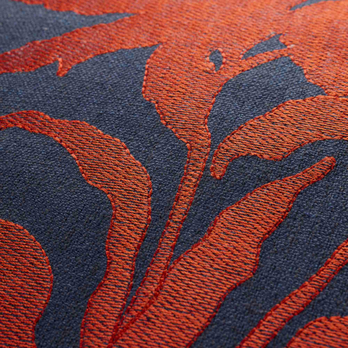 KISSENHÜLLE TENDRIL - Dunkelblau, Textil (40/40cm) - Sportalm Kitzbühel