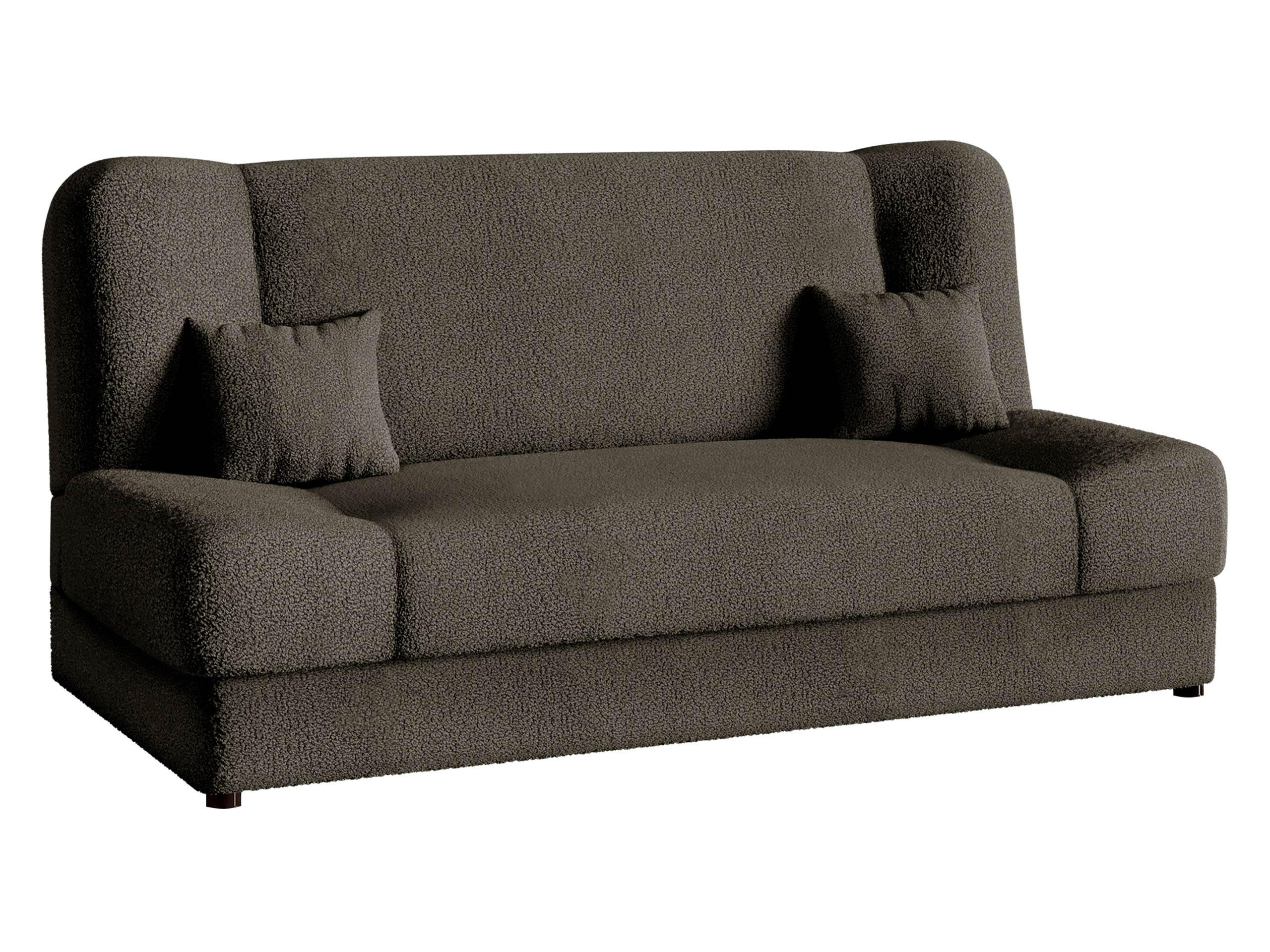 SCHLAFSOFA Jonas Premium - Braun, Holz/Textil (195/86/87cm) - MIRJAN24