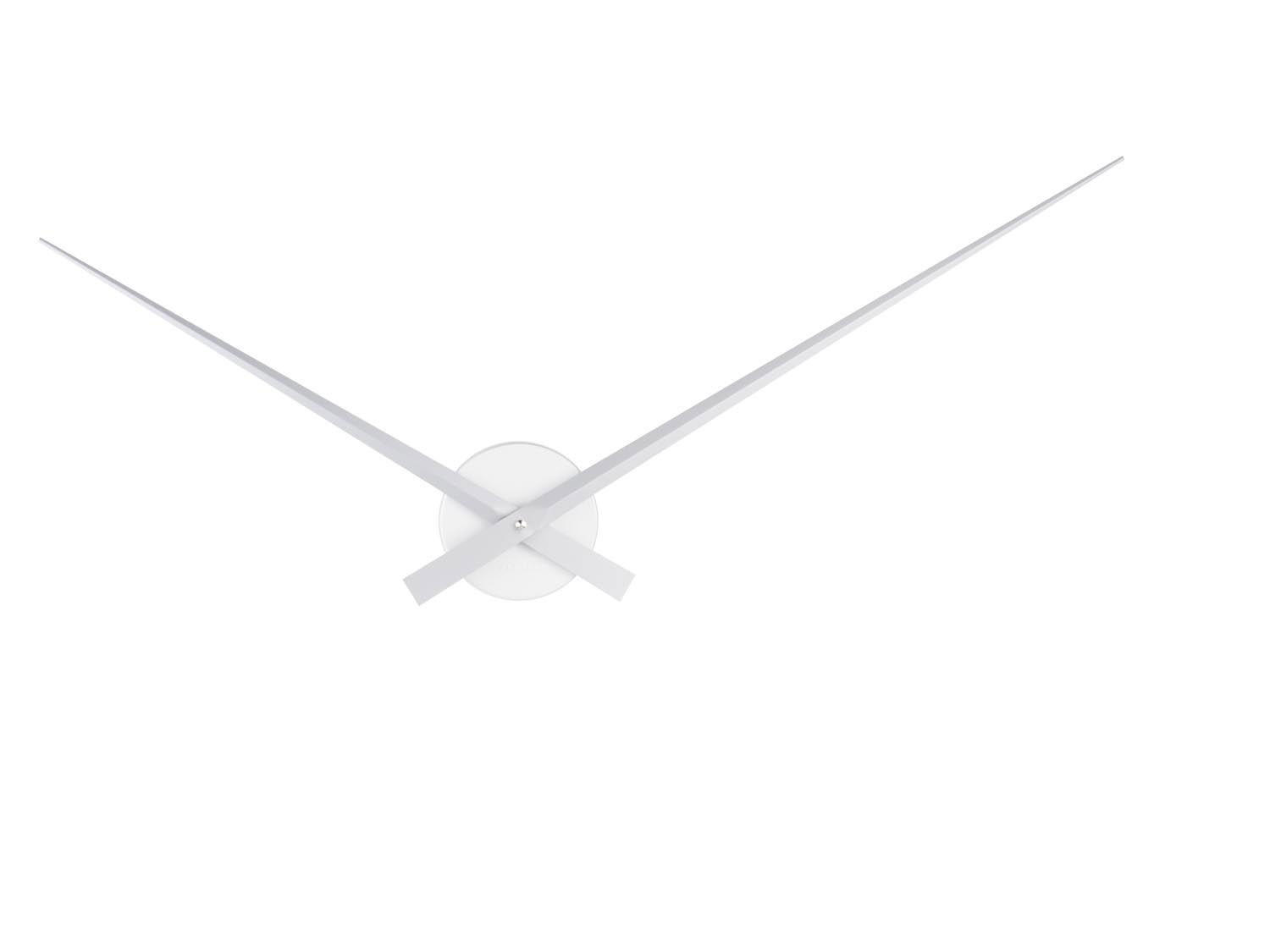 Onzeno Wanduhr Silber 90x90x5 cm
