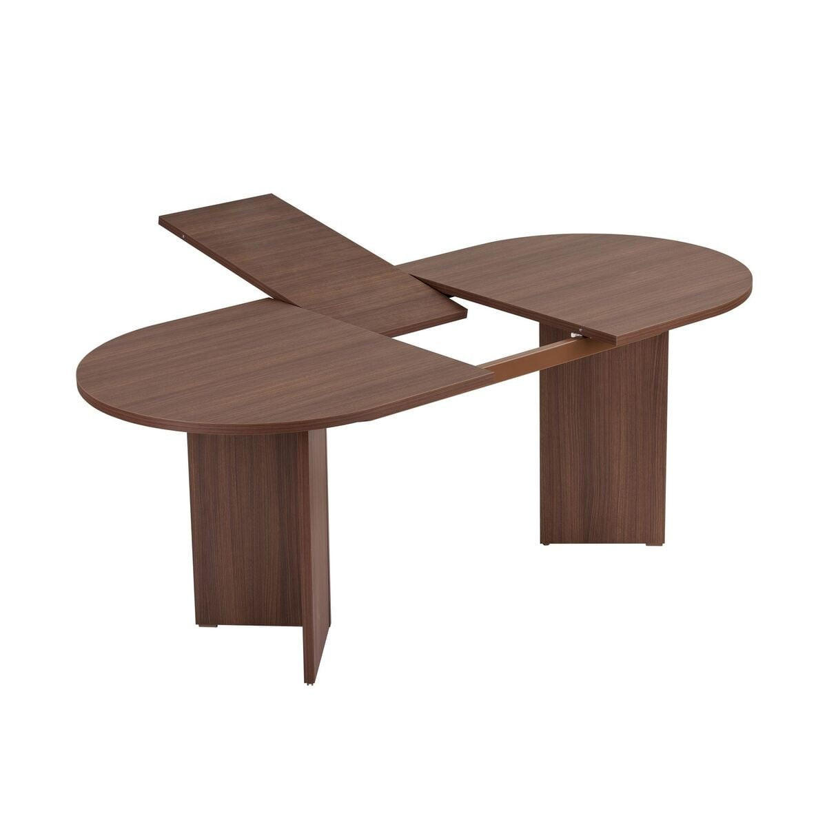 ESSTISCH ausziehbar LOU für 6-8 Personen 160-200/90/75 cm - Naturfarben, Holzwerkstoff (95/90/75cm) - Calicosy