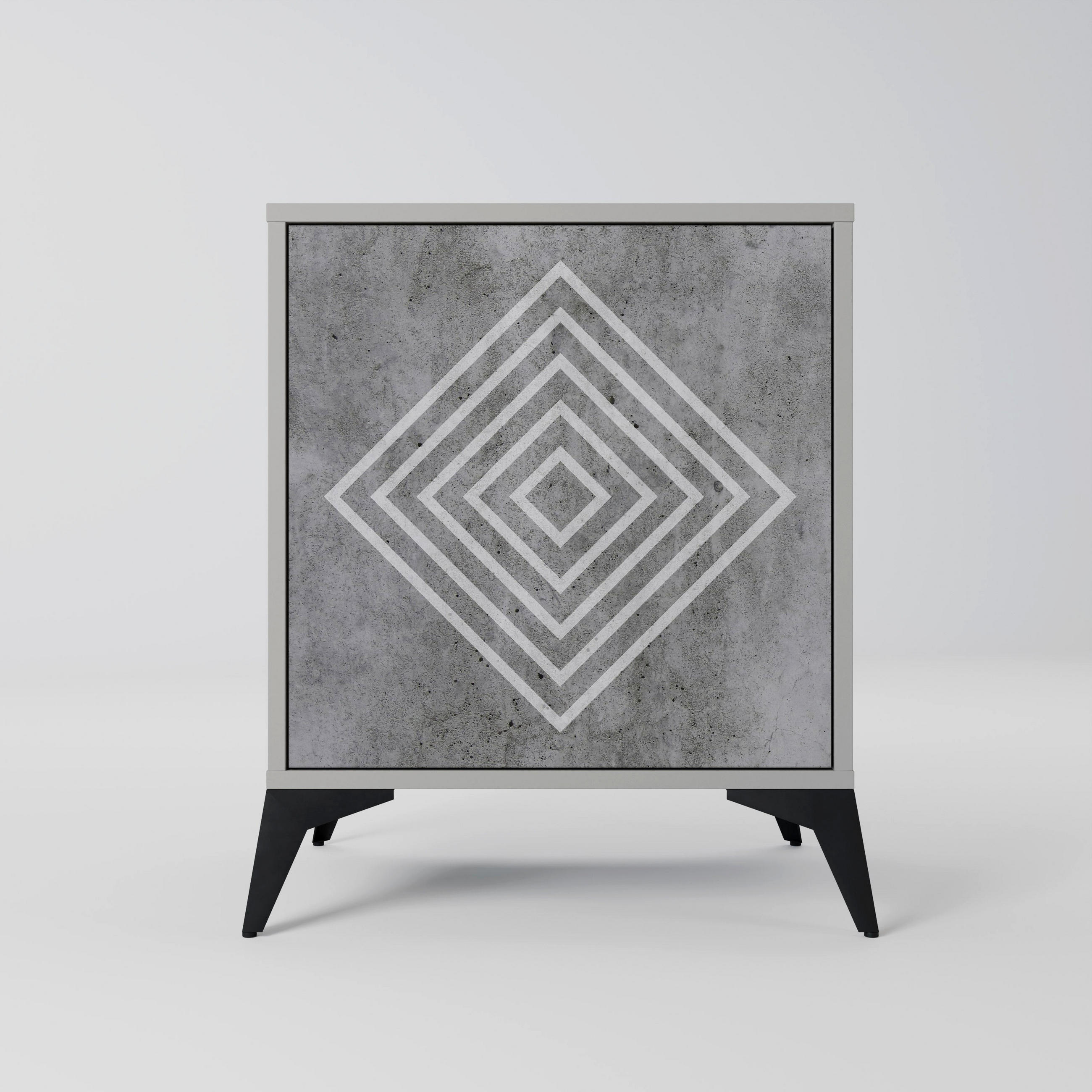 SpaceRebels Sideboard Grau 57.5x70.5x42 cm