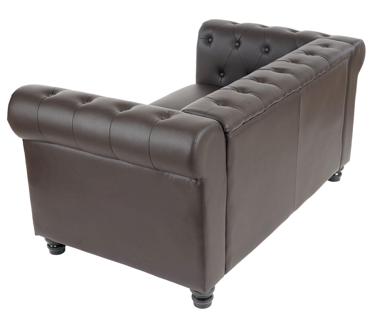LUXUS 2ER SOFA LOUNGESOFA Braun - Braun, Textil (160/74/90cm) - MCW