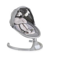 BABYWIPPE iSwing silber Bluetooth, Musikfunktion, Fernbedienung, Moskitonetz, USB-Anschluss - Silberfarben, Metall - Cangaroo