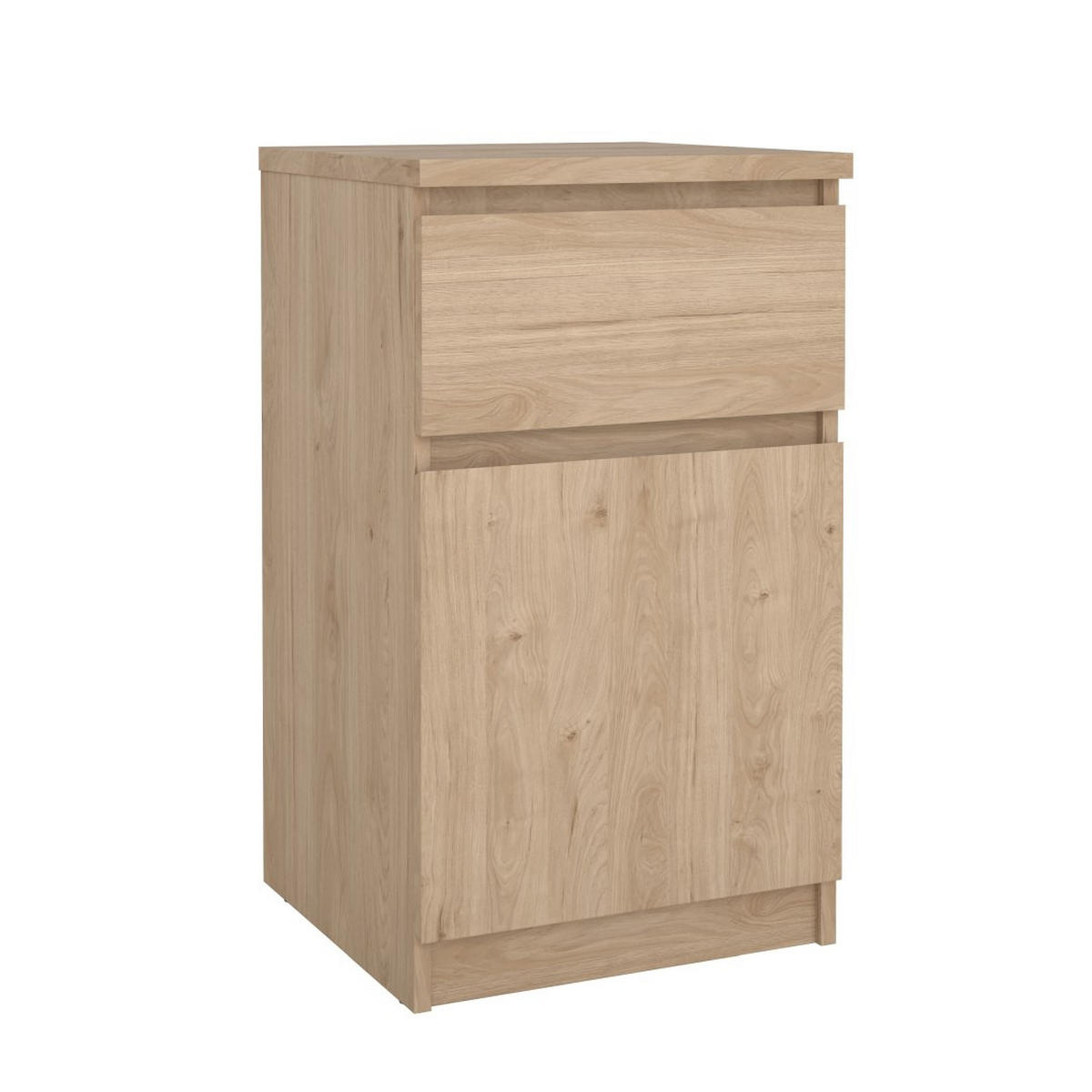 NACHTTISCH, Naia, Nussbaum, Holzwerkstoff / Metall, 41 x 40 x 70 cm - Nussbaumfarben, Holzwerkstoff/Metall (41/70/40cm) - ebuy24