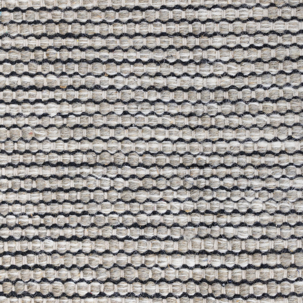 WOLLTEPPICH Roshni grau 300/80 cm - Grau, Naturmaterialien (80/300cm) - My-Rug
