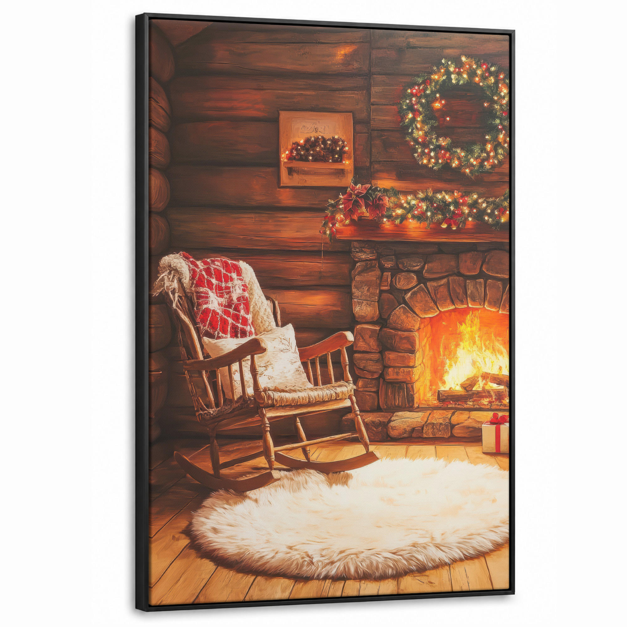 MuchoWow Leinwand Bernstein 80x120 cm
