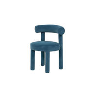 ESSZIMMERSTUHL LEITH Blau 62x58x80 cm - Blau, Textil (62/80/58cm) - FURNLUX