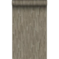 TAPETE 3D Holzoptik 50 x 900 cm - Braun, Papier (50/900cm) - Origin Wallcoverings