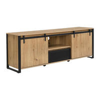 TV-BOARD - 170 cmcm x 40 cmcm - Holz, Platte - Naturfarben Hell - BELINARO - Naturfarben, Holz (170/60/40cm) - Vente-Unique