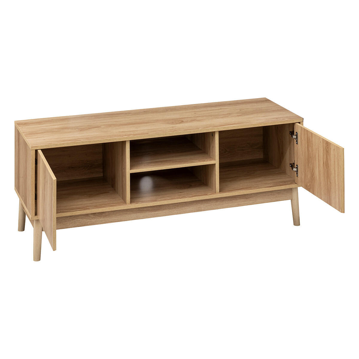 FERNSEHKOMMODE Abana 120/39/48 cm - Beige, Holzwerkstoff (39/48/120cm) - 5five Simply Smart