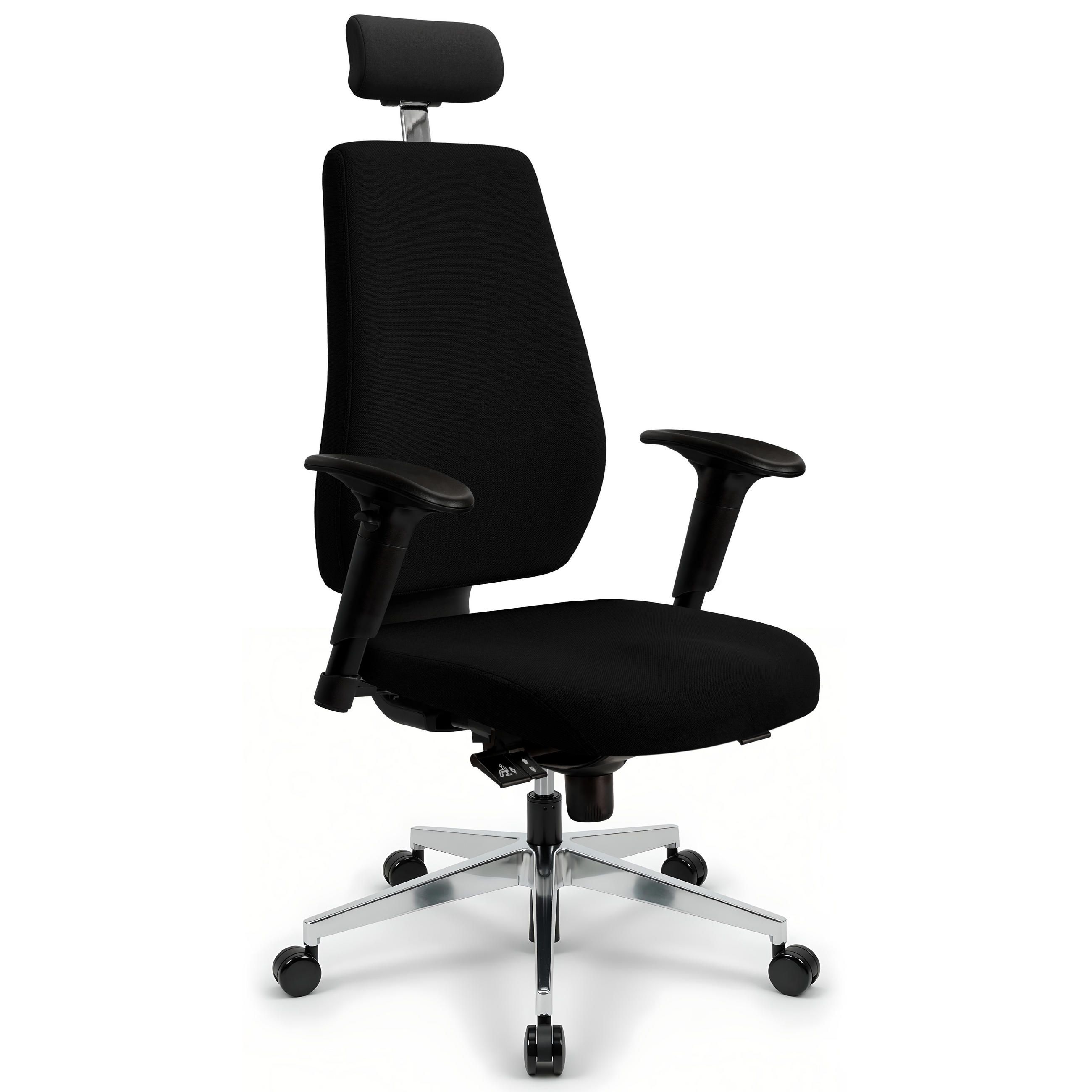 Versee Chefsessel Schwarz 65x131x64 cm